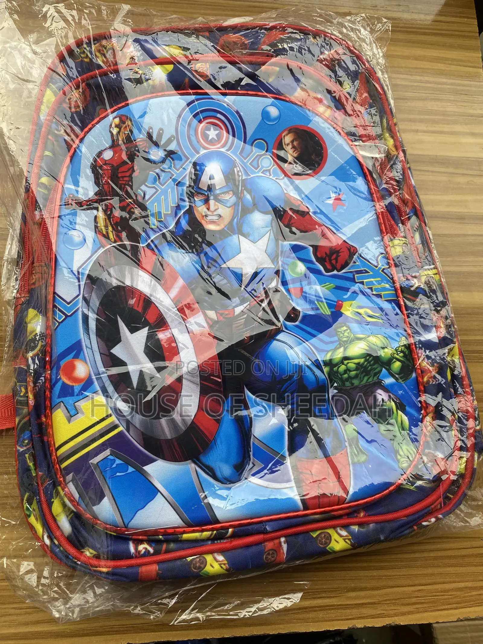 Avengers-Themed 3D Kids' Backpack
