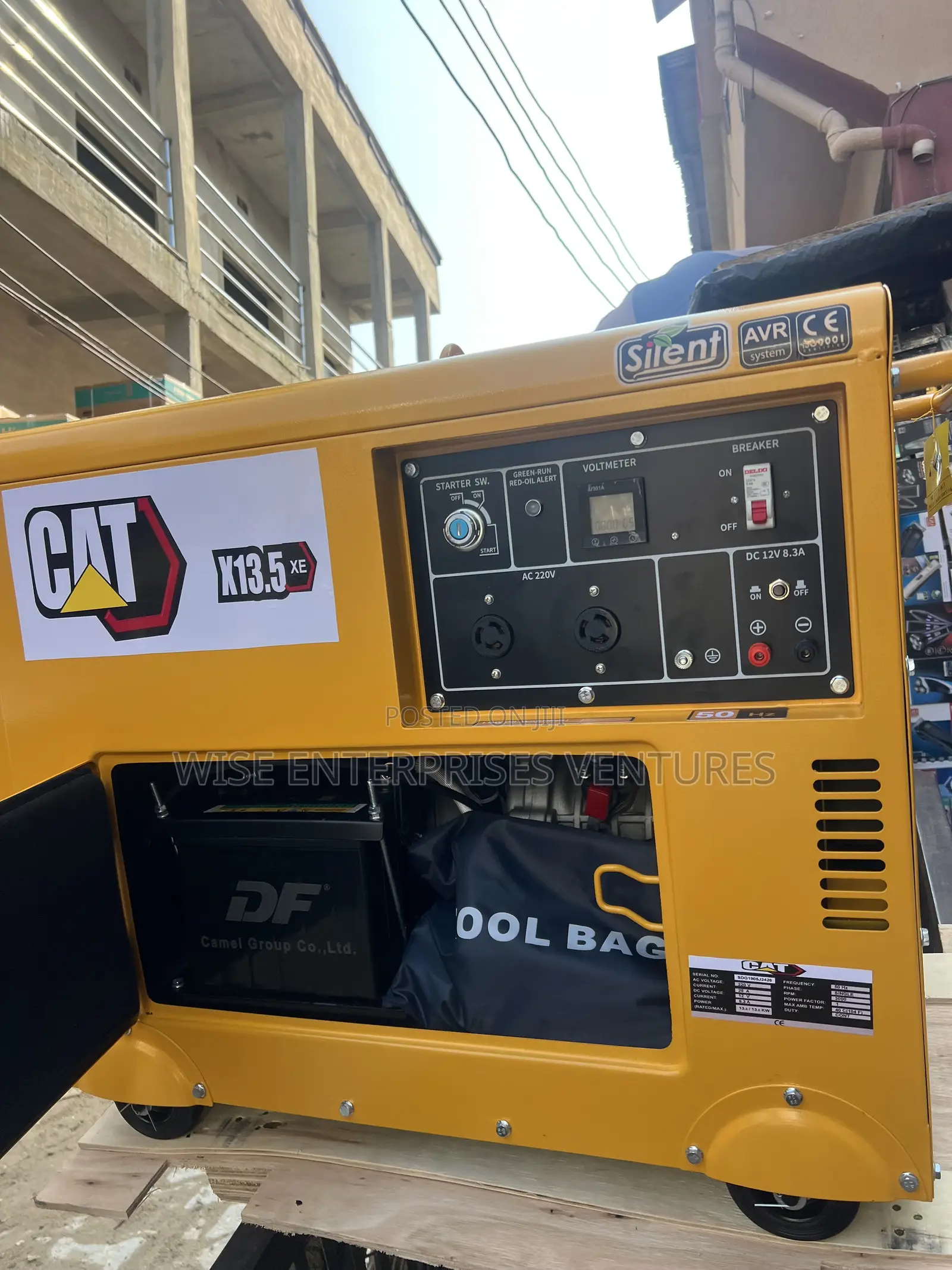 CAT X13.5 XE Silent Diesel Generator 13kva 100% Copper