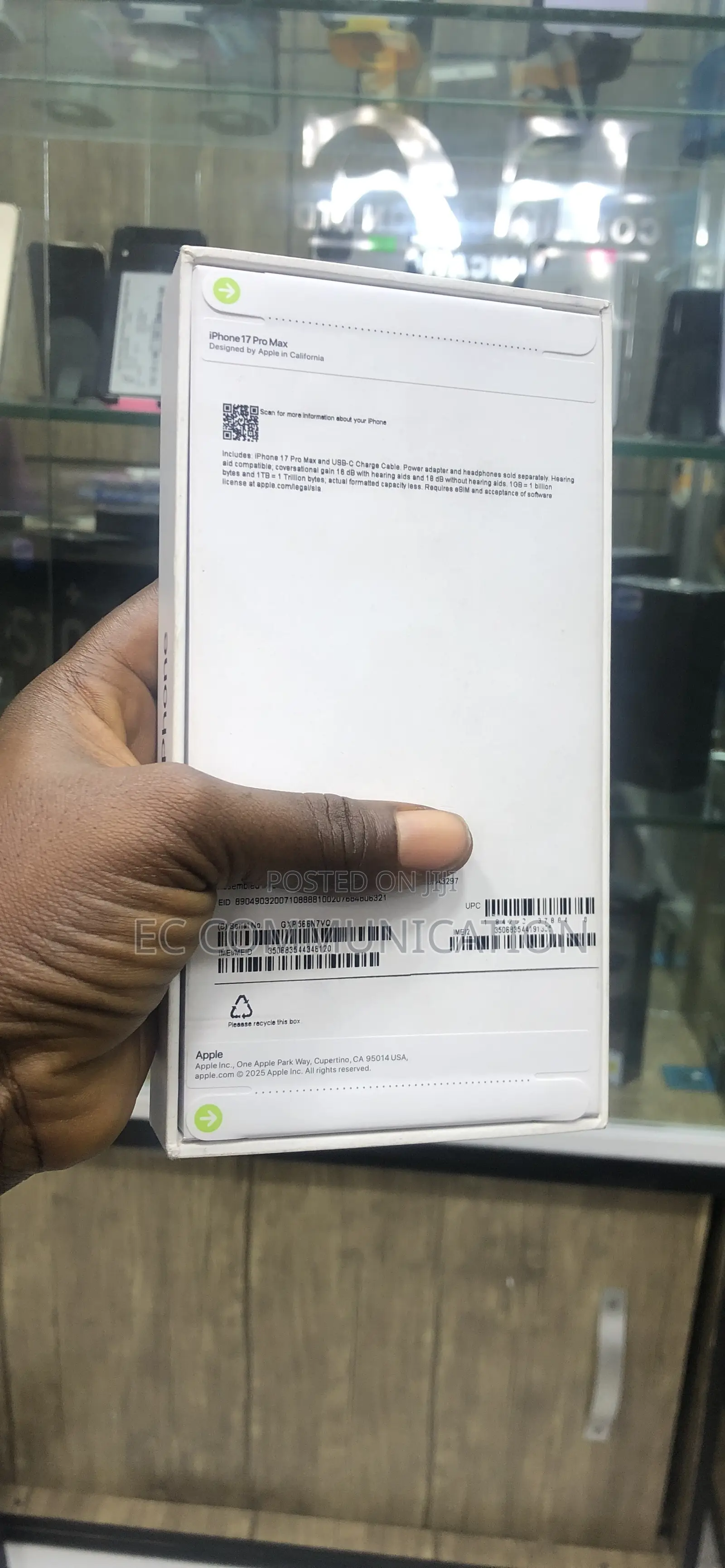 New Apple iPhone 17 Pro Max 256 GB Blue