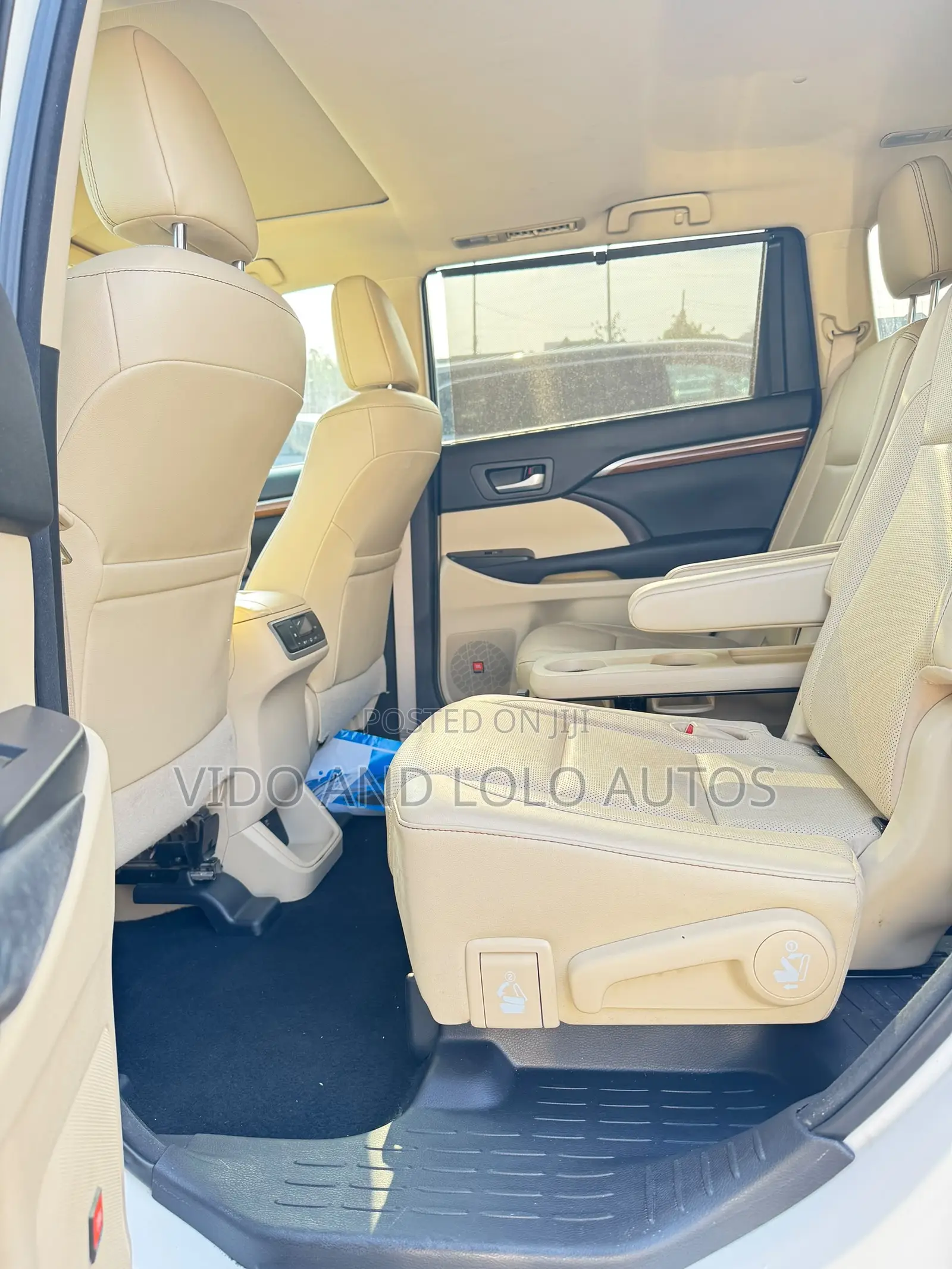 Toyota Highlander Limited 4x4 V6 (3.5L 6cyl 8A) 2017 White
