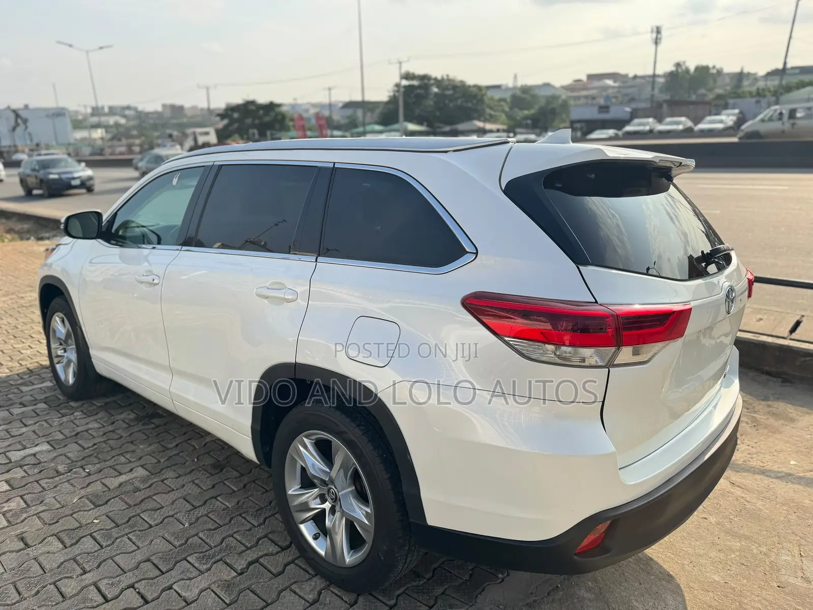 Toyota Highlander Limited 4x4 V6 (3.5L 6cyl 8A) 2017 White
