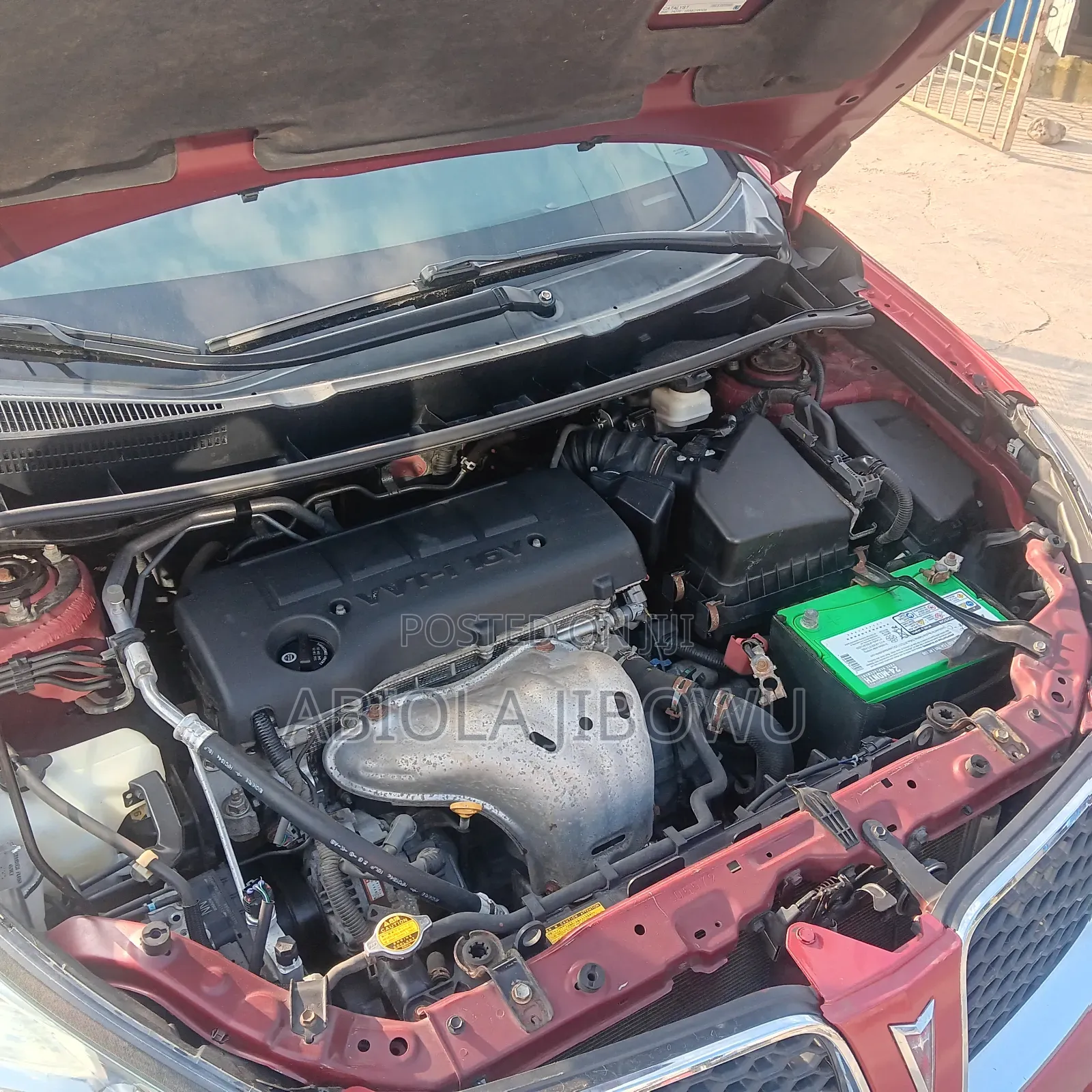 Pontiac Vibe 2.4L 2009 Red