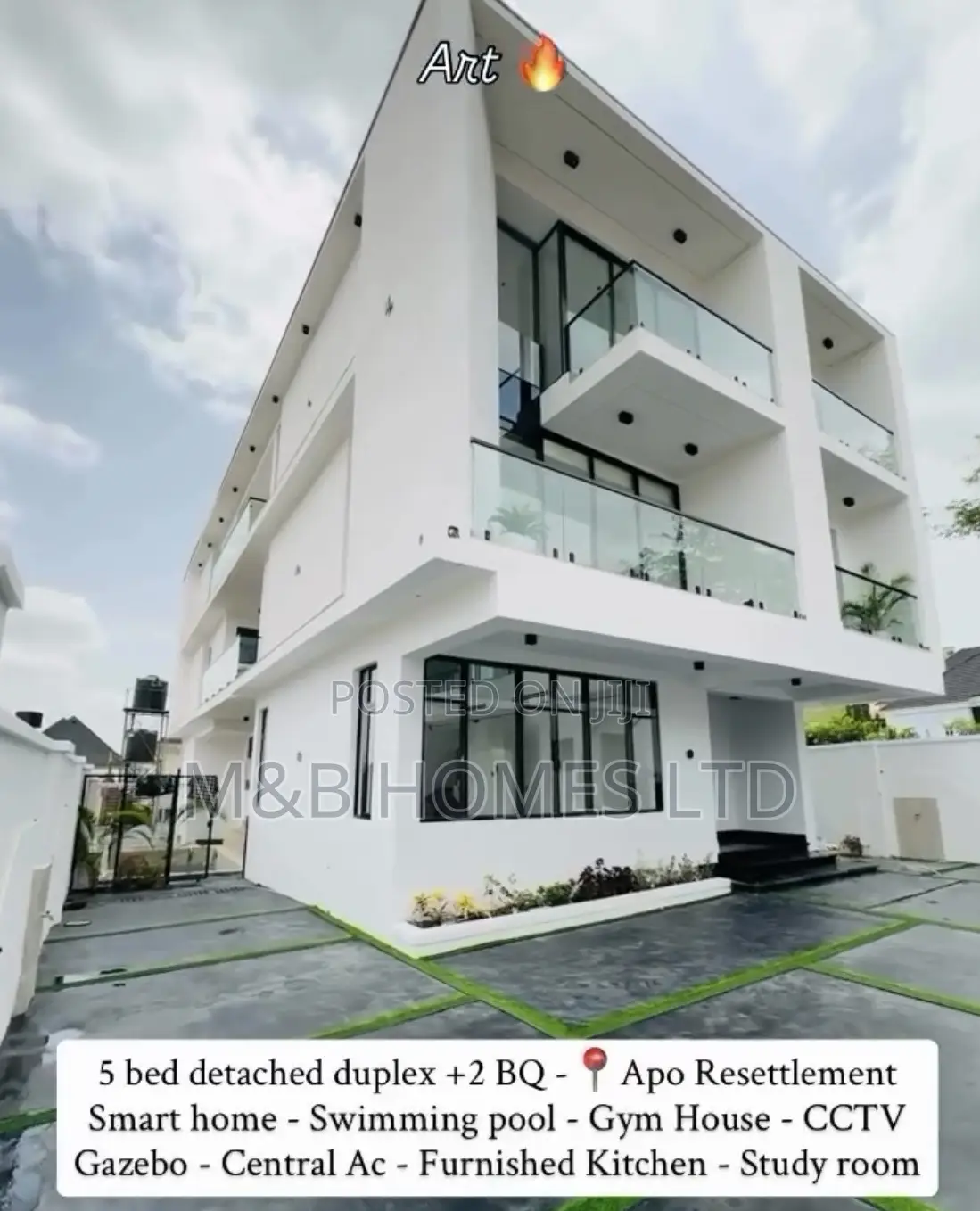 Furnished 5bdrm Duplex in Apo Resettlement for sale