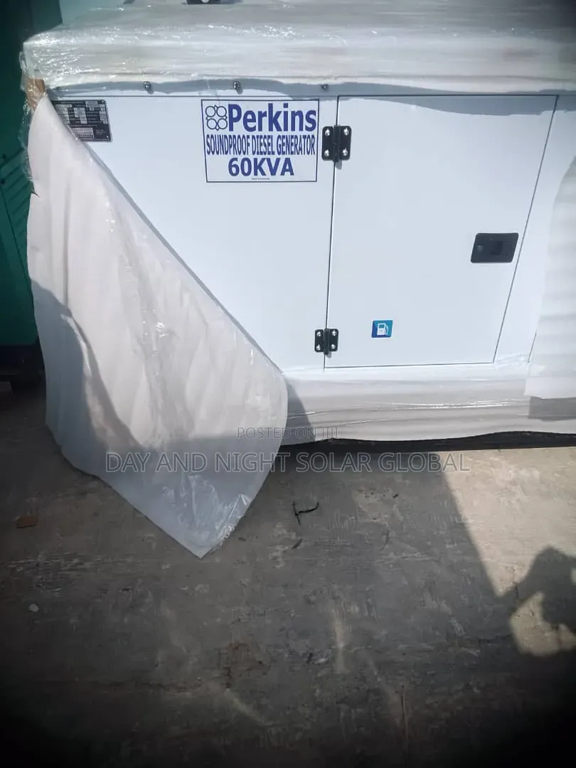 60kva Perkins Soundproof Diesel Generator