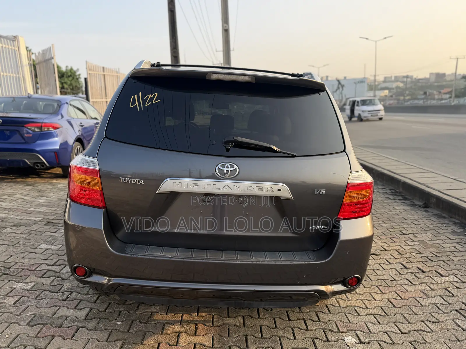 Toyota Highlander Limited 2008 Gray