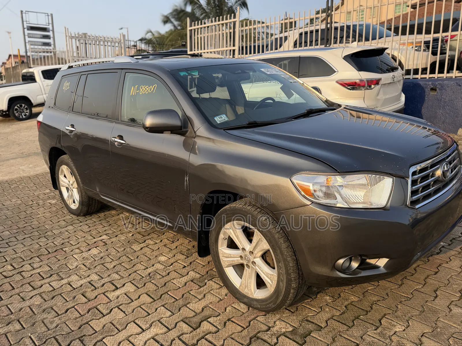 Toyota Highlander Limited 2008 Gray