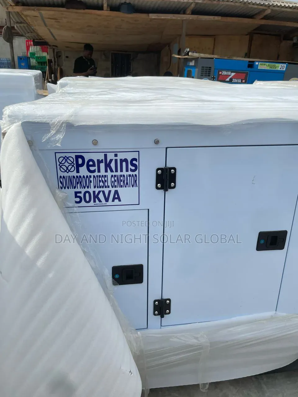 50kva Perkins Soundproof Diesel Generator