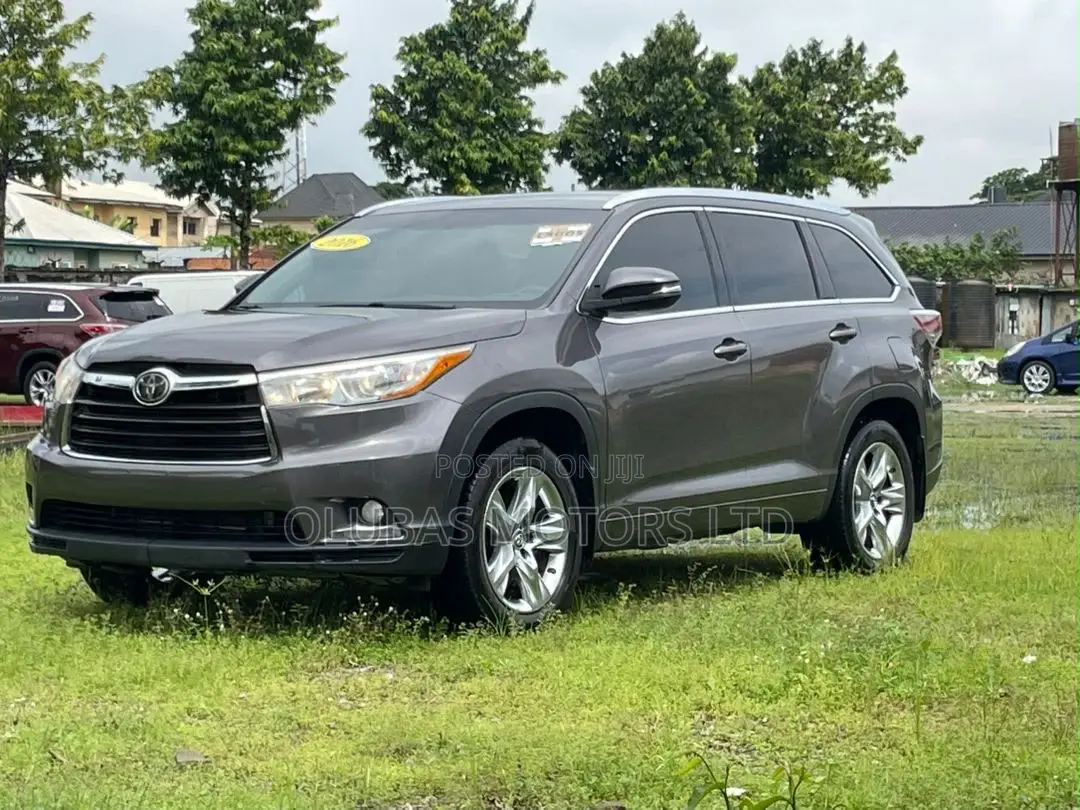 Toyota Highlander Limited V6 4x4 (3.5L 6cyl 6A) 2016 Gray