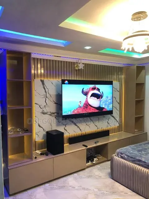 Modern Luxury TV Wall Panel | Mirror Wall Design | Interior Decoration