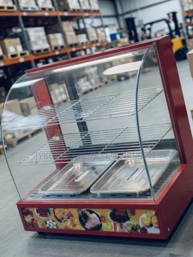 Two Plates Snacks Display Warmer
