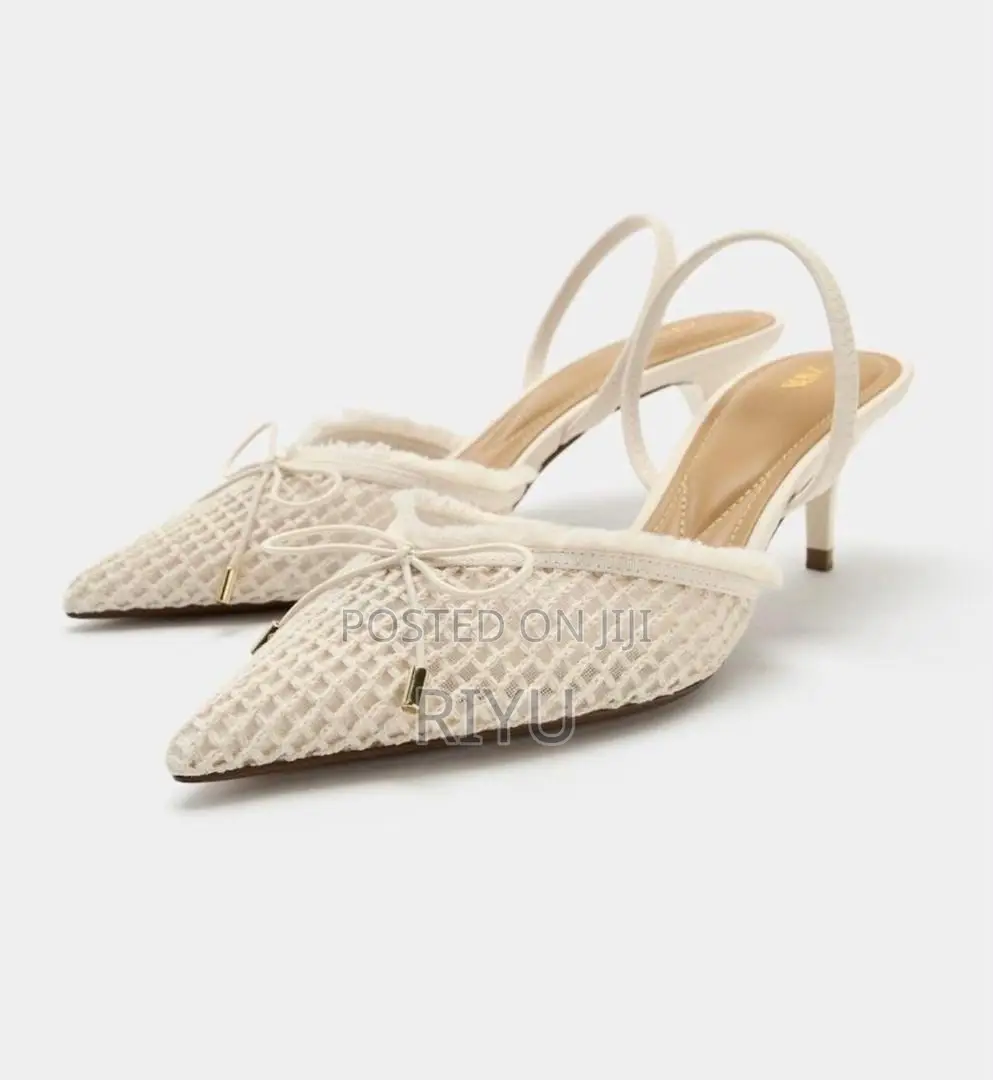Classic Slingback Bridal Heels