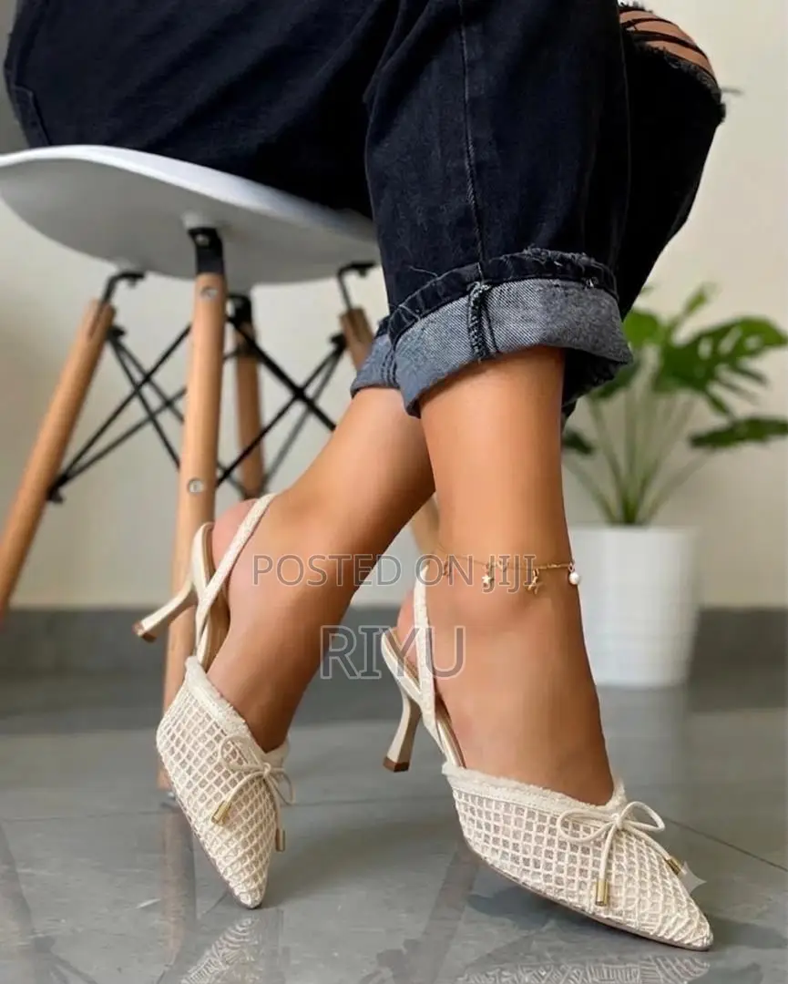 Classic Slingback Bridal Heels