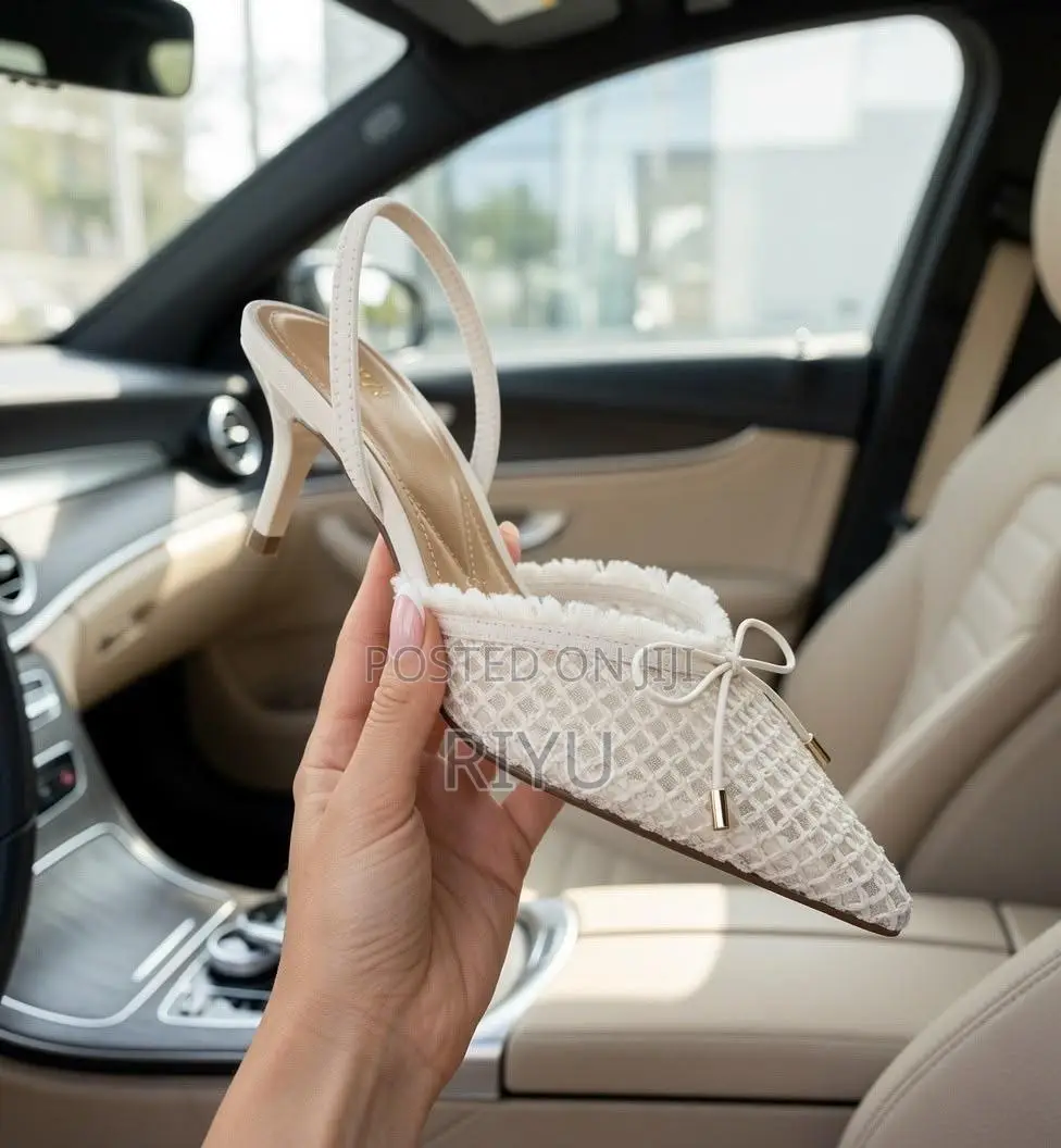 Classic Slingback Bridal Heels