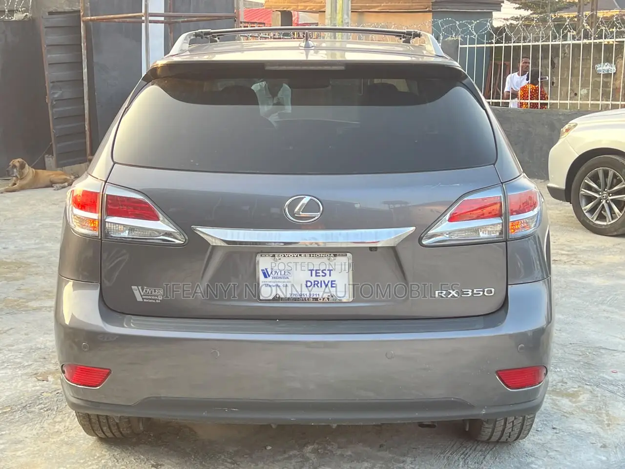 Lexus RX 350 FWD 2014 Gray