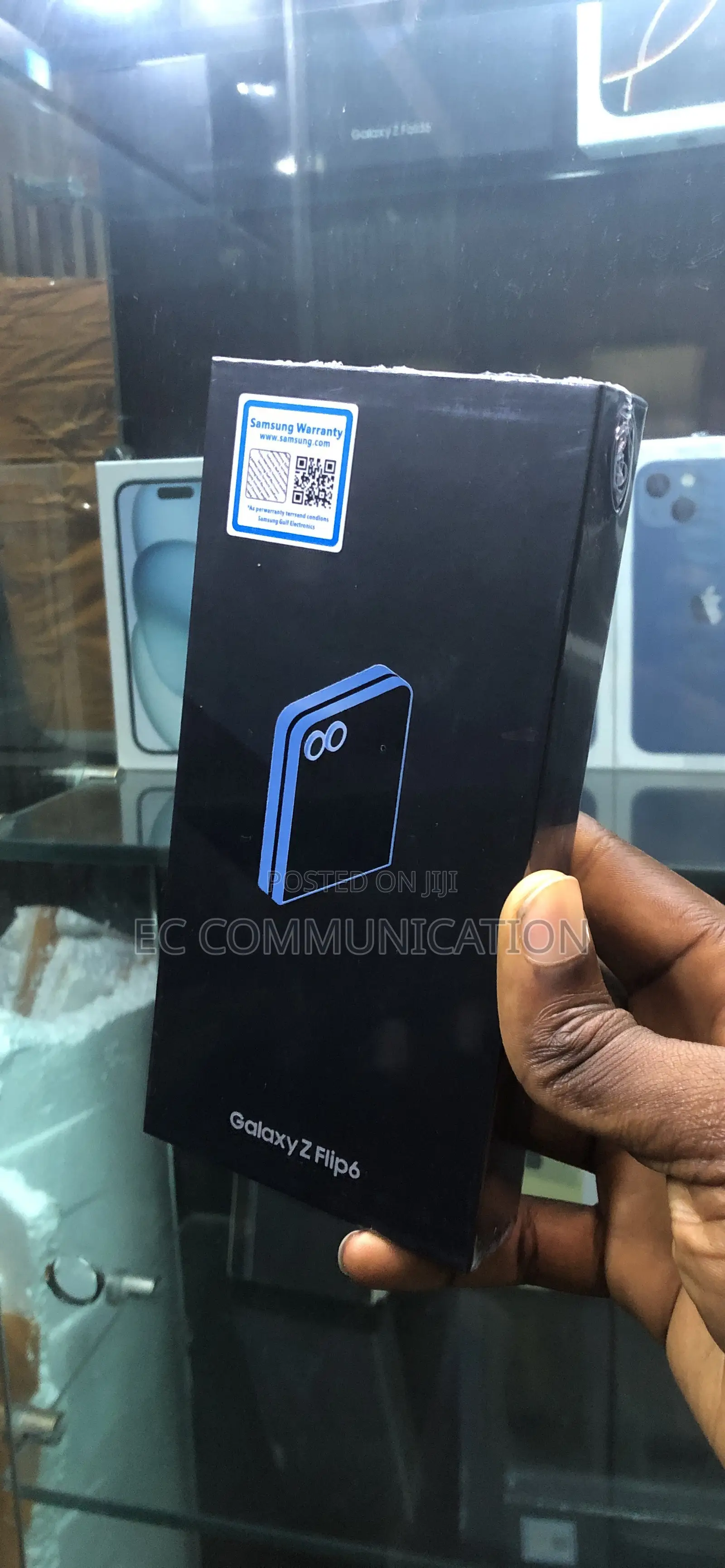 New Samsung Galaxy Z Flip6 256 GB Blue