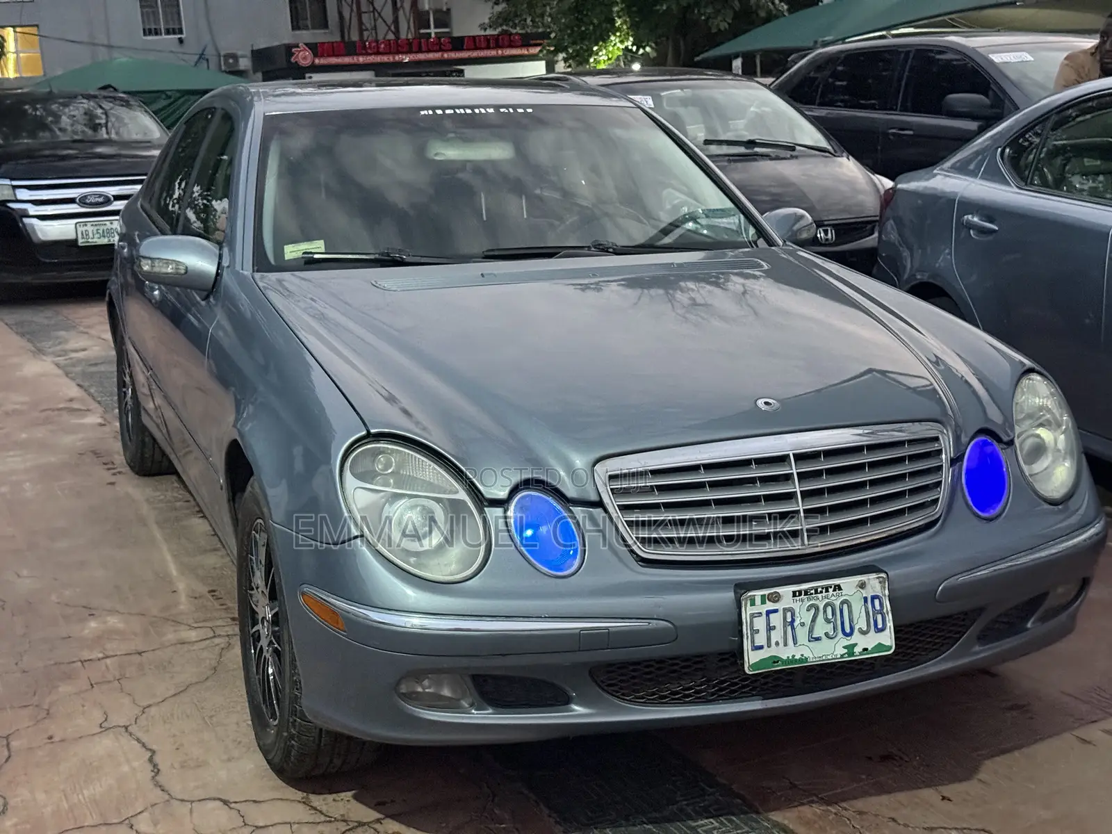 Mercedes-Benz E350 2005 Blue