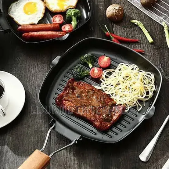 28cm Non Stick Square Grill Pan