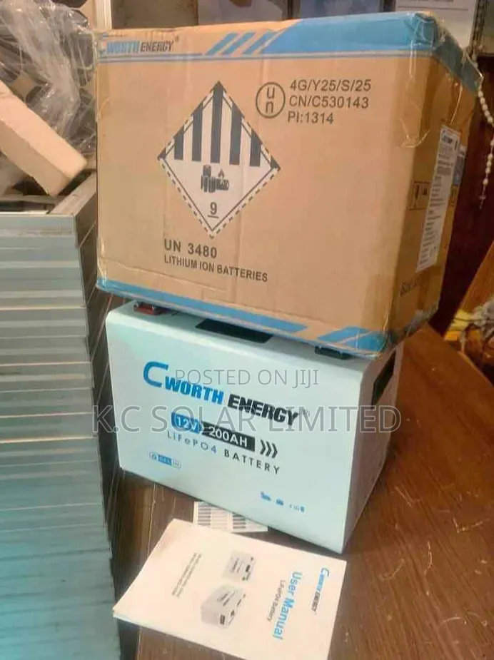 12v,200ah Cworth Lithium Battery