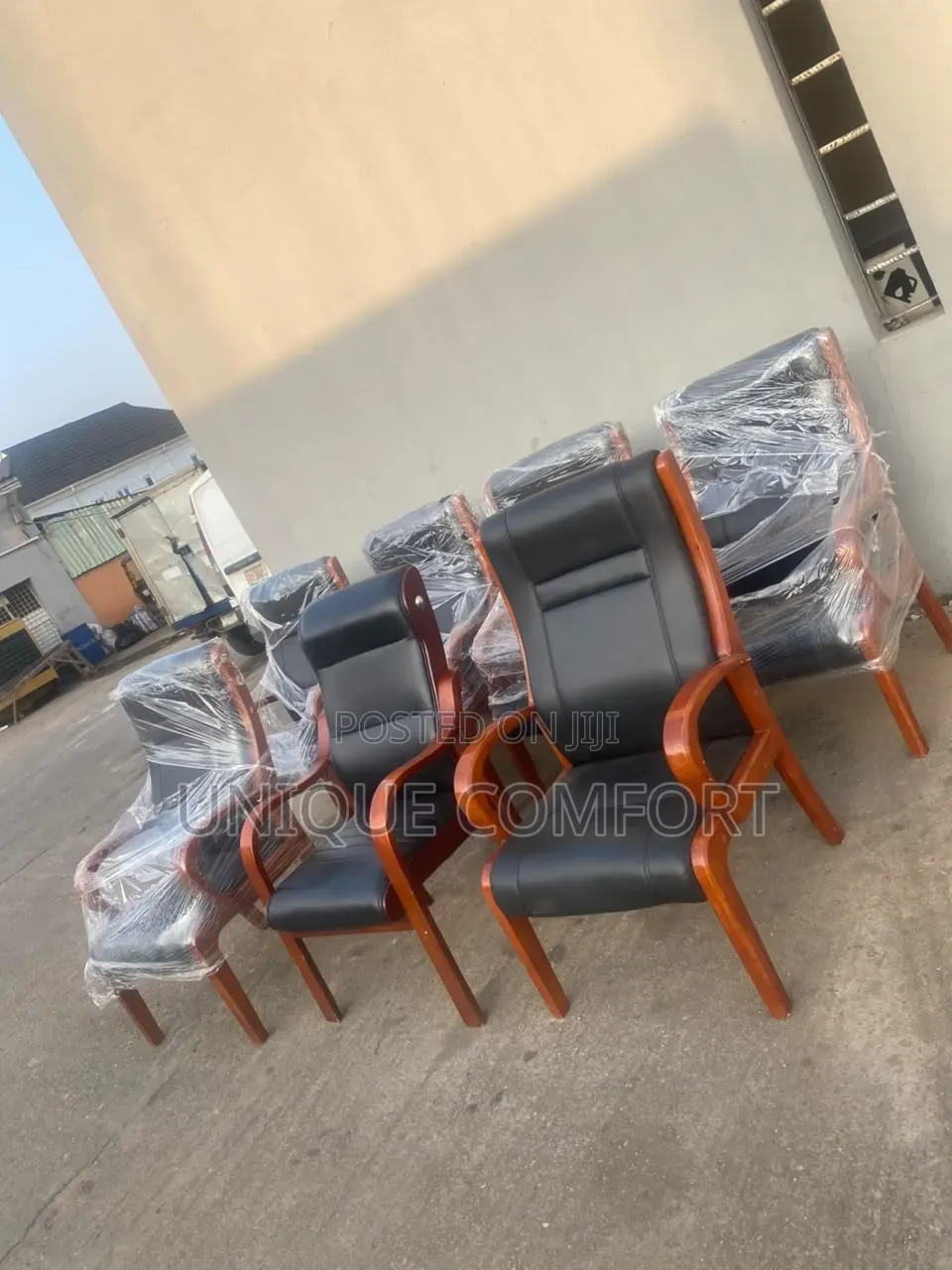 Imported Executive Very Sturdy Pastors Leather Chair ( Each)