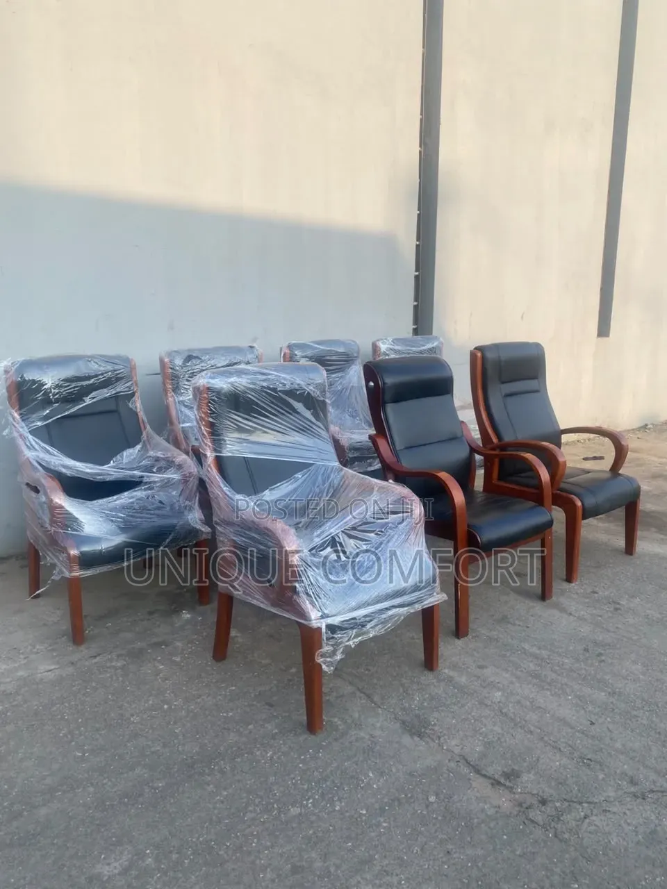 Imported Executive Very Sturdy Pastors Leather Chair ( Each)