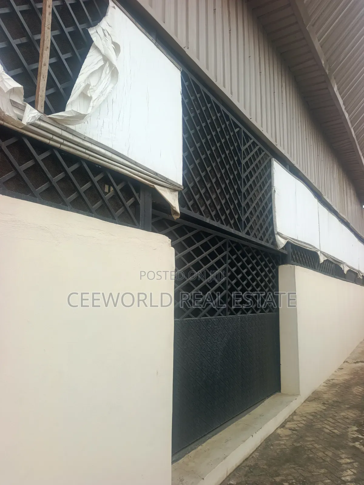 Mini Warehouse With Office on a Main Road at Benjamin Eleyele BAND A