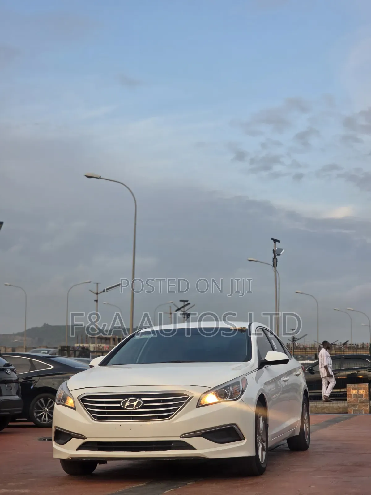 Hyundai Sonata 2017 White