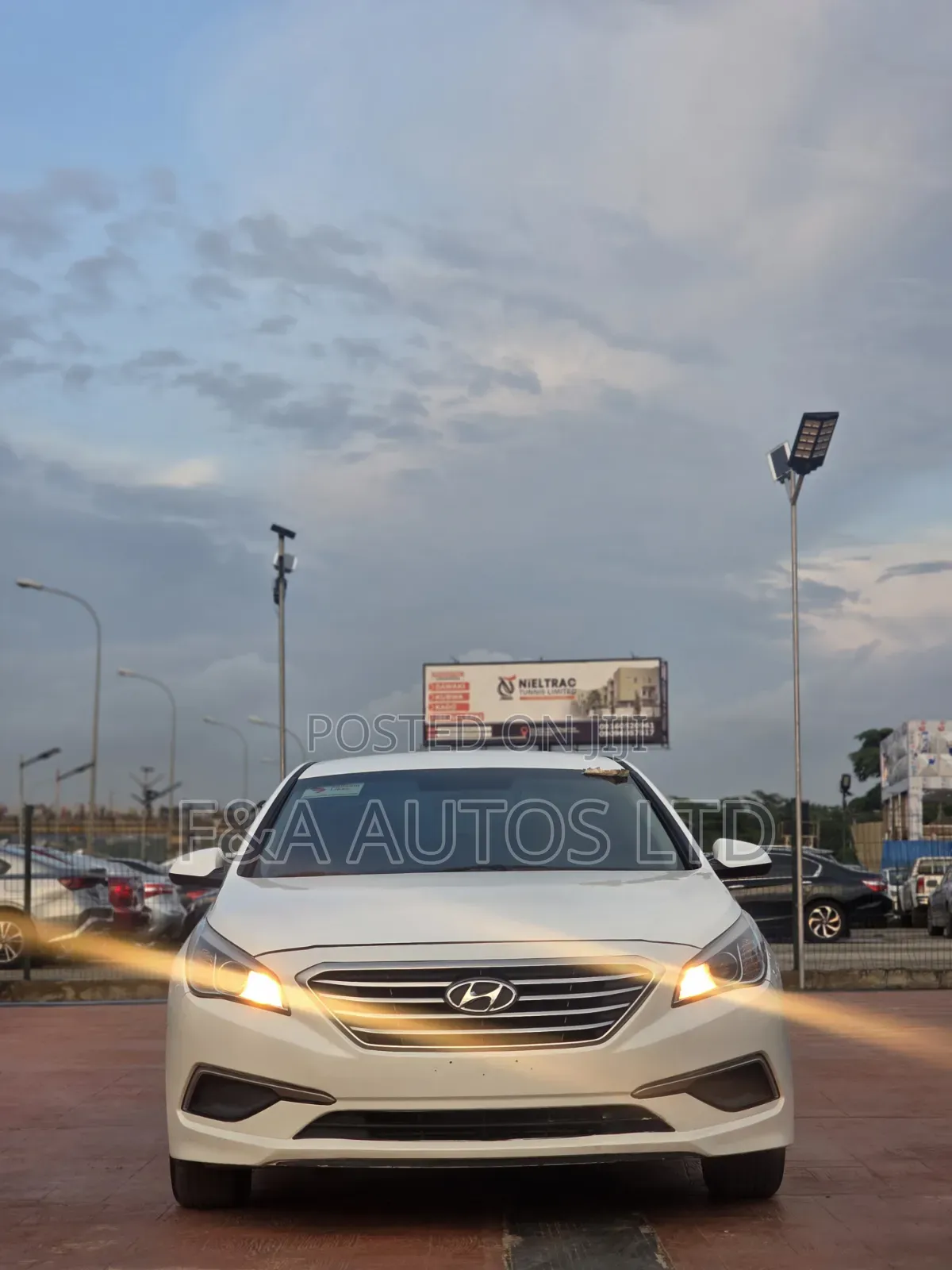 Hyundai Sonata 2017 White