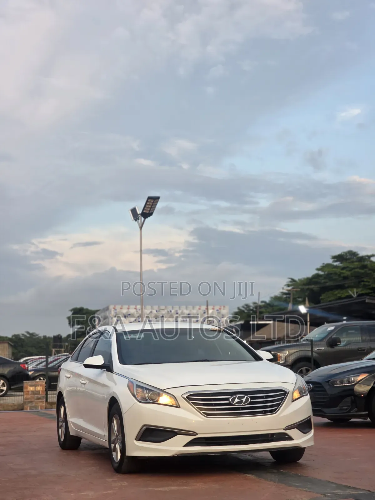 Hyundai Sonata 2017 White
