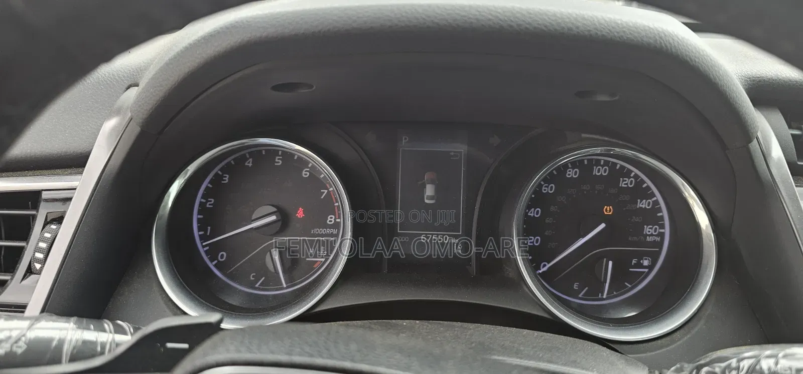 Toyota Camry SE FWD (2.5L 4cyl 8AM) 2018 Blue