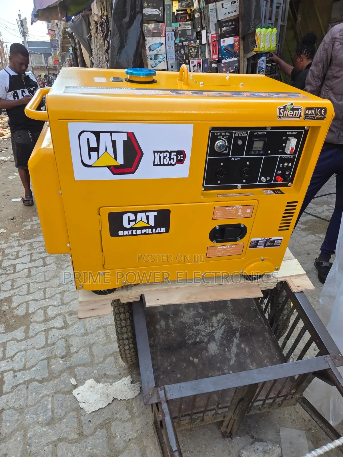 Fuel-Efficient 13.5kVA CAT Diesel Generator