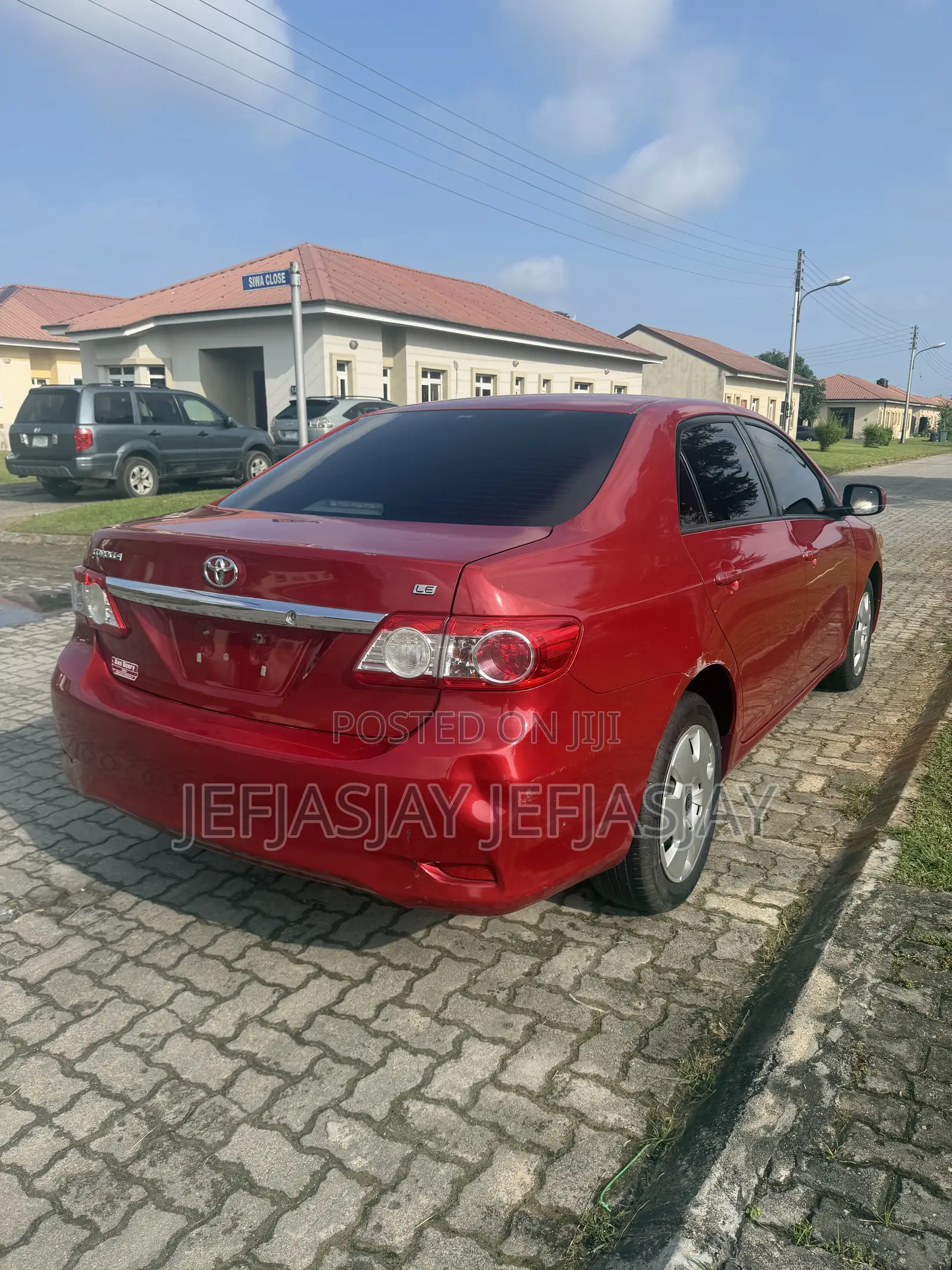 Toyota Corolla LE 4dr Sedan (1.8L 4cyl 4A) 2012 Red