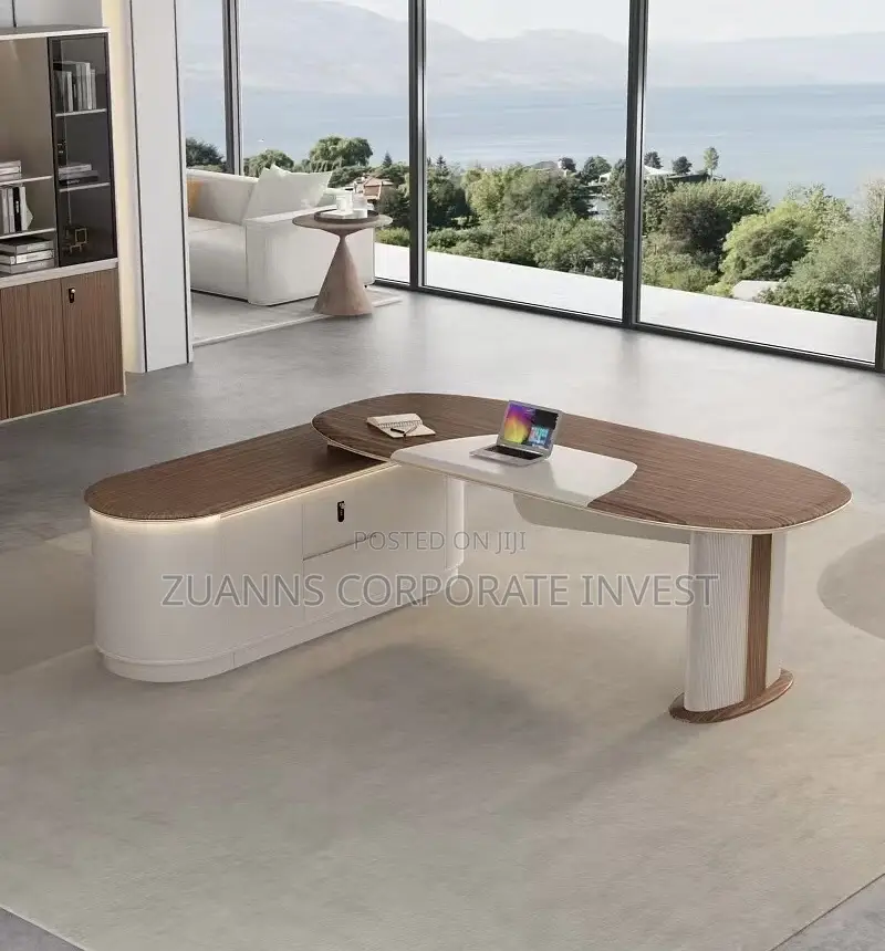 Premium Modern Executive Boss Desk