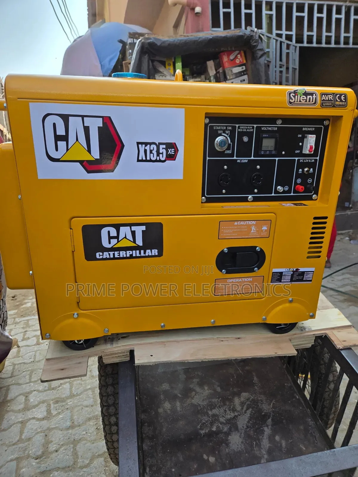 Fuel-Efficient 13.5kVA CAT Diesel Generator