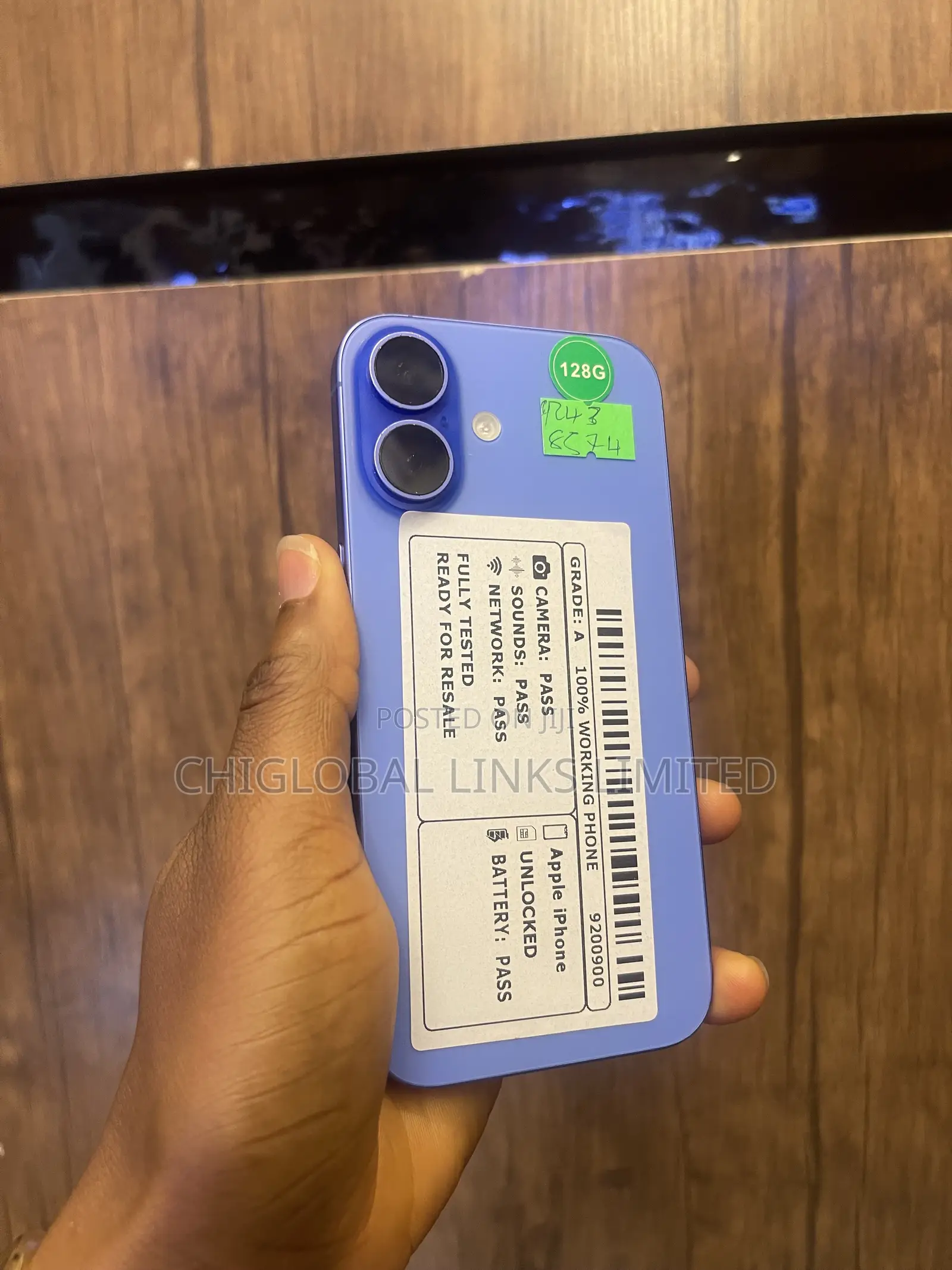 Apple iPhone 16 128 GB Blue