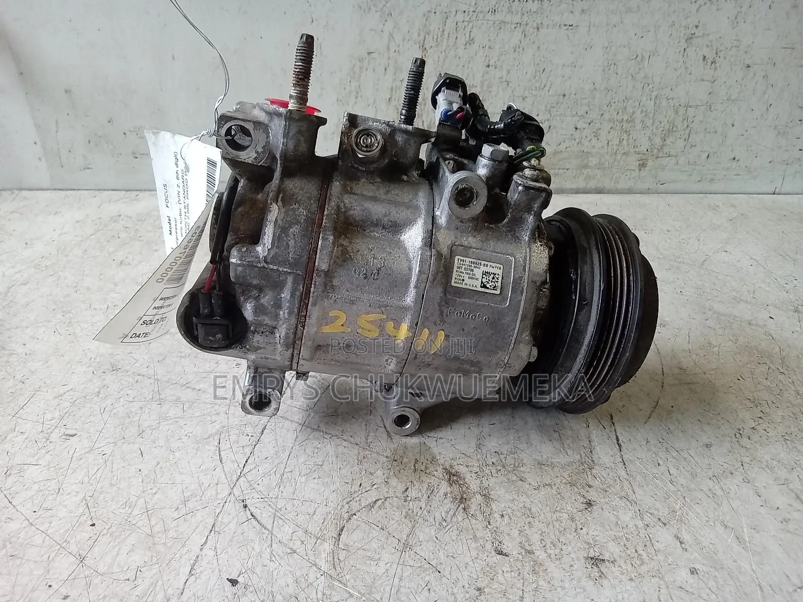 Ford Fusion 2015 Compressor