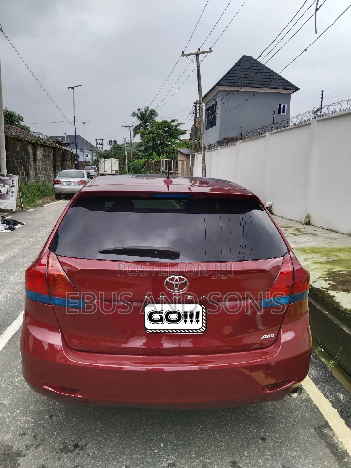 Toyota Venza 2010 Red