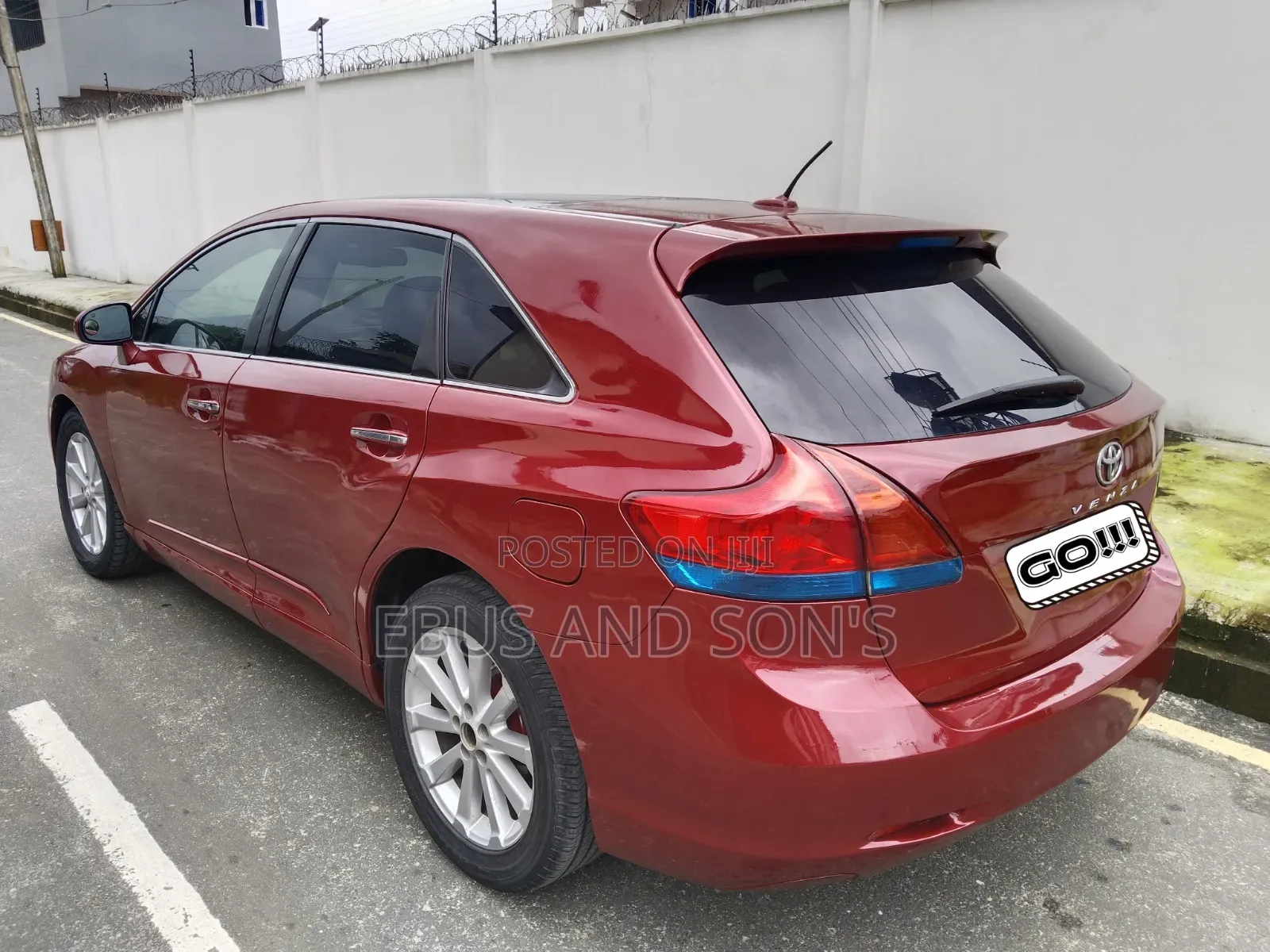 Toyota Venza 2010 Red