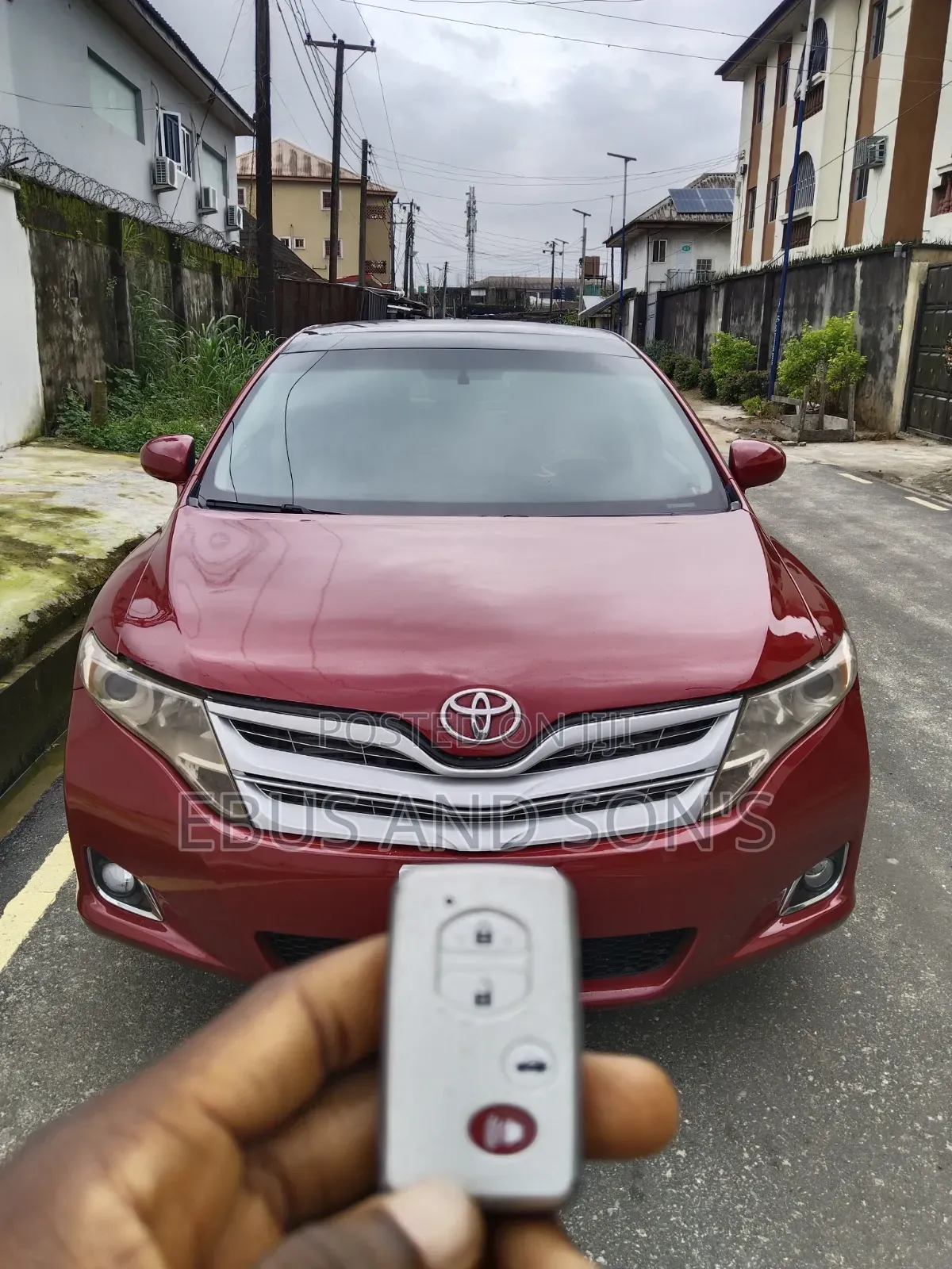 Toyota Venza 2010 Red