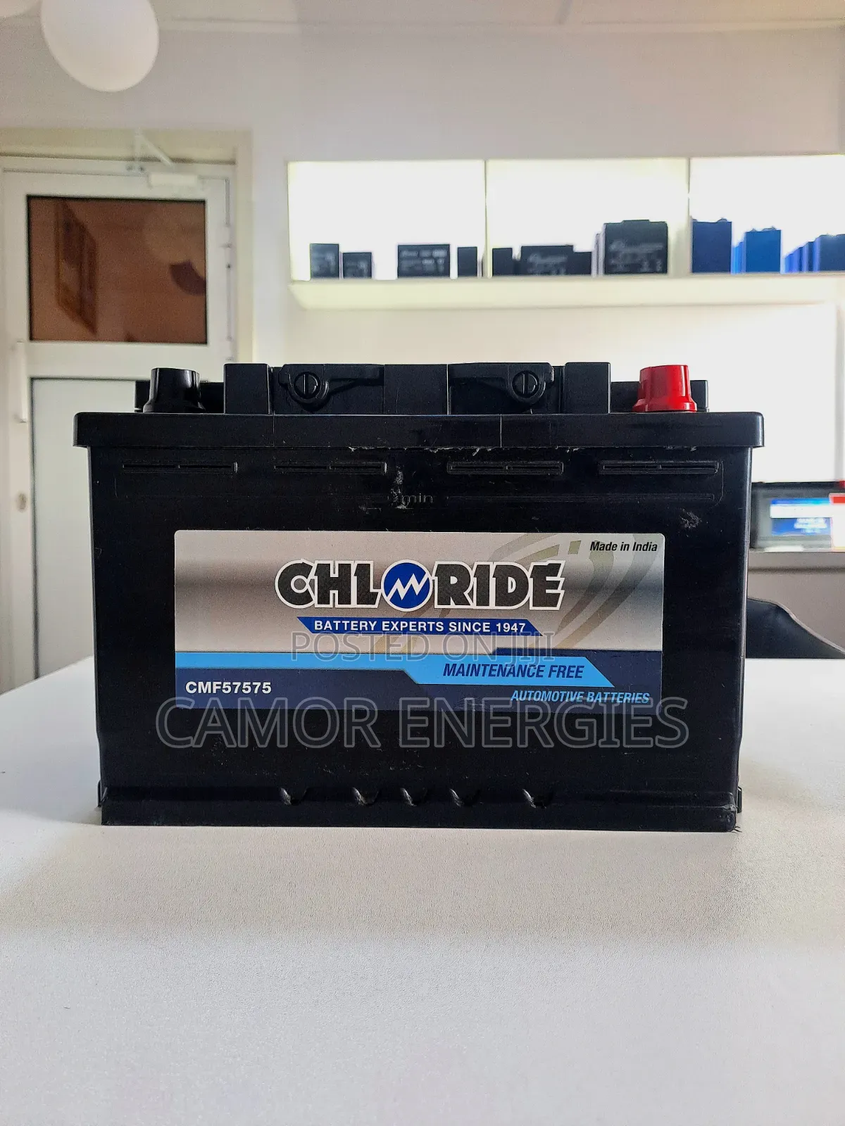 Chloride Exide 75Ah Car Battery | 18-Month Warranty | Made in India