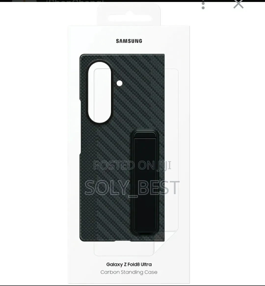 Samsung Galaxy Z Fold8 Ultra Carbon Standing Case