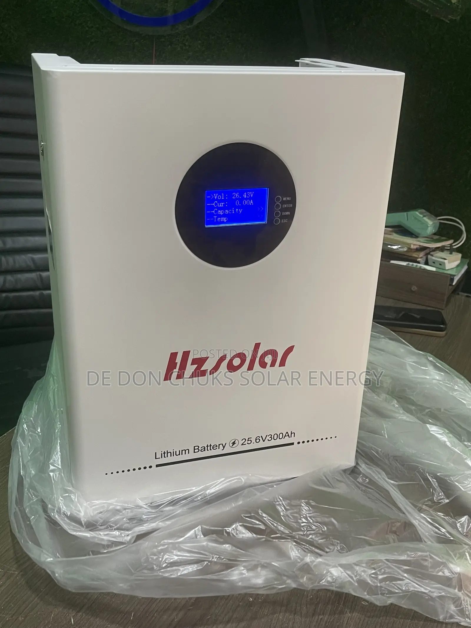 7.6kwh 25.6v Hz Solar Lithium Battery