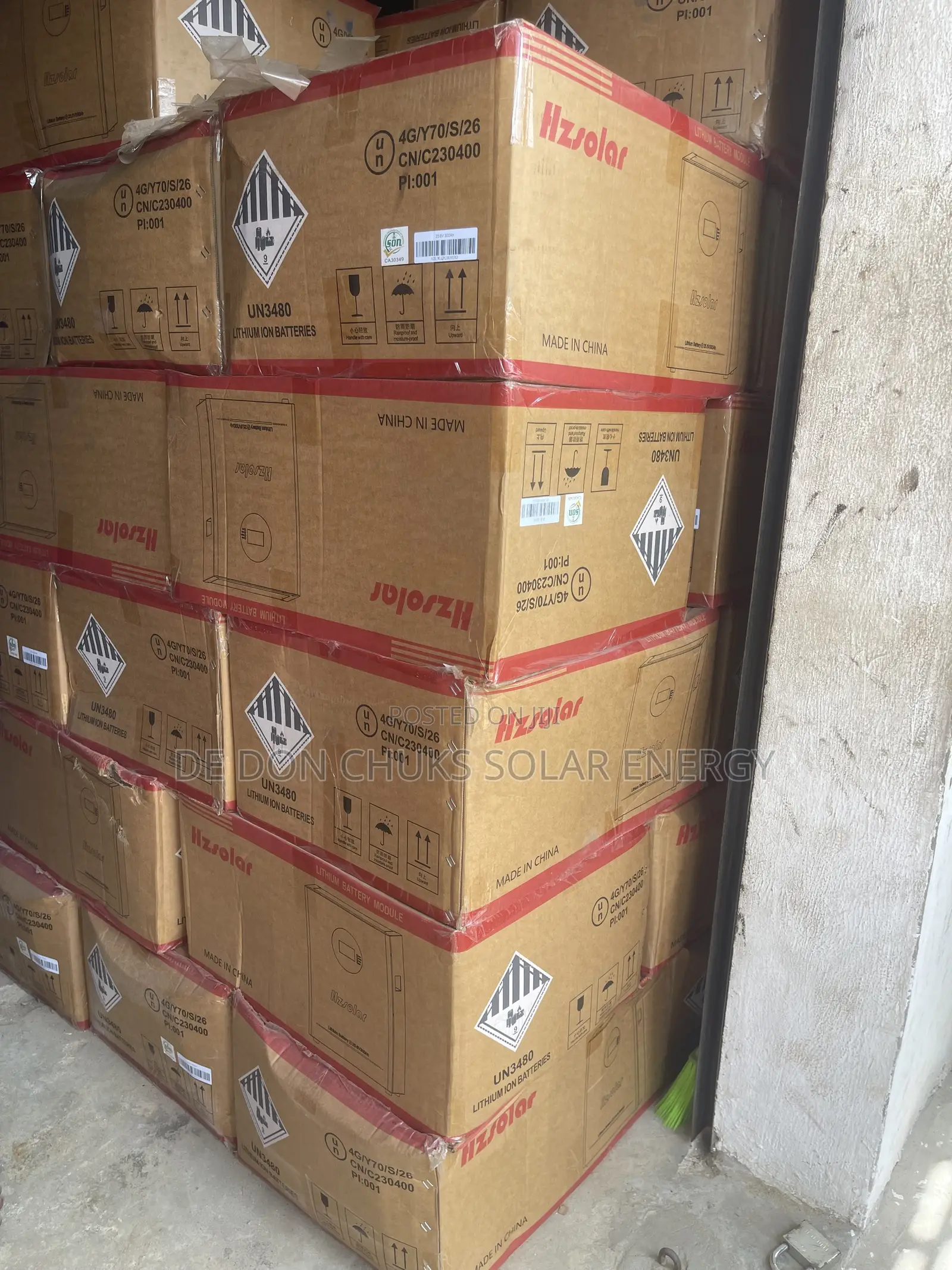 7.6kwh 25.6v Hz Solar Lithium Battery