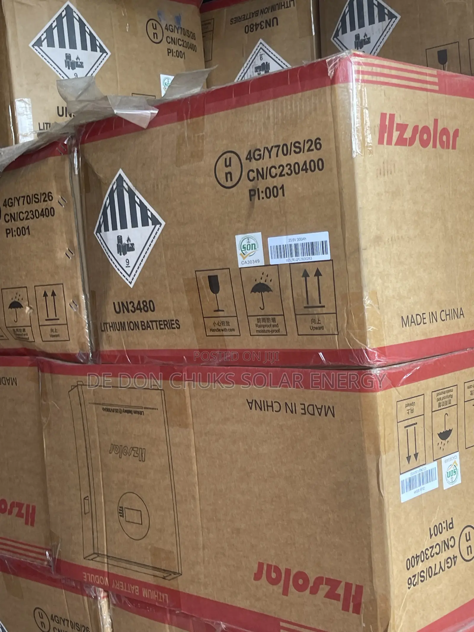 7.6kwh 25.6v Hz Solar Battery
