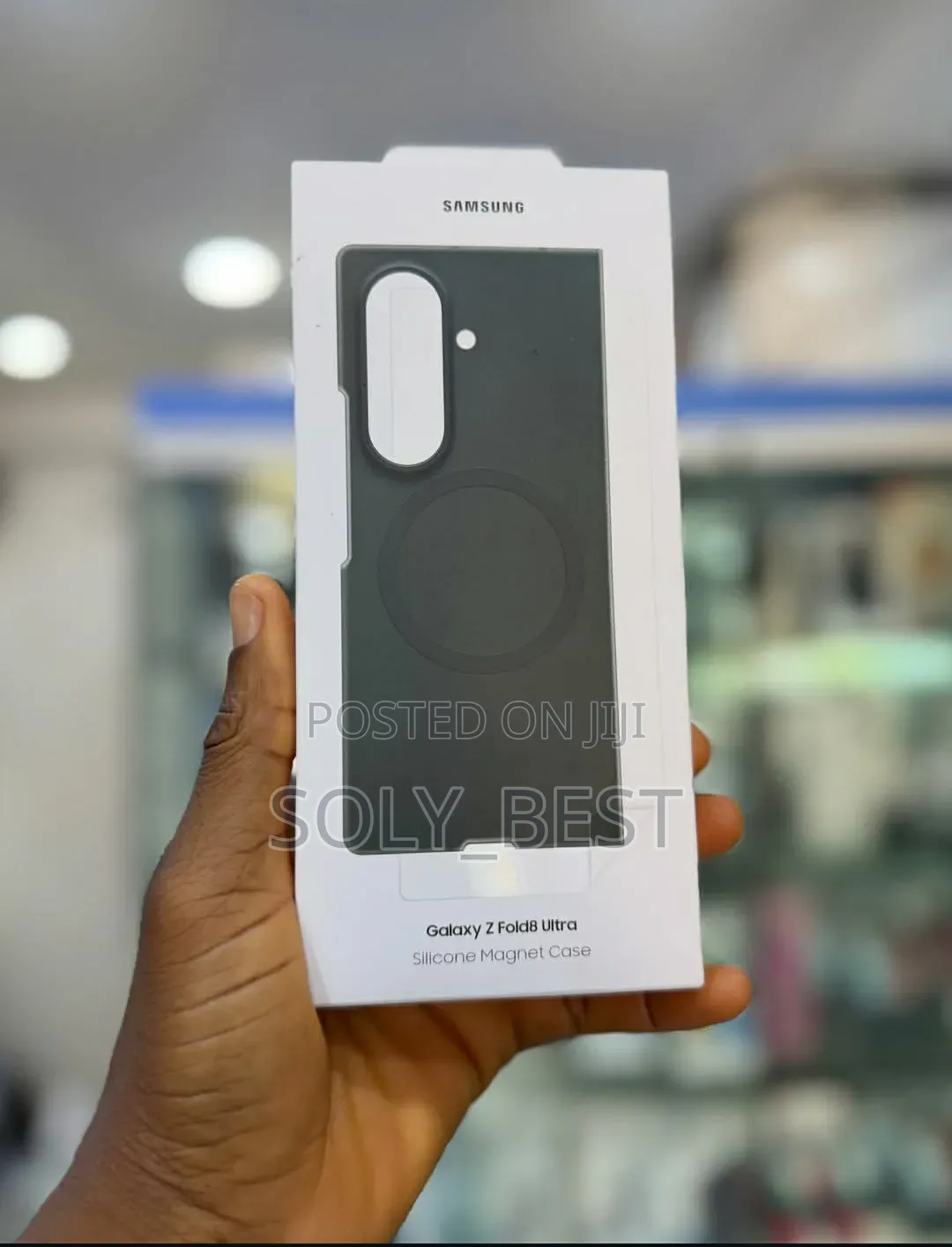 Official Samsung Galaxy Z Fold8 Ultra Silicone Magnetic Case
