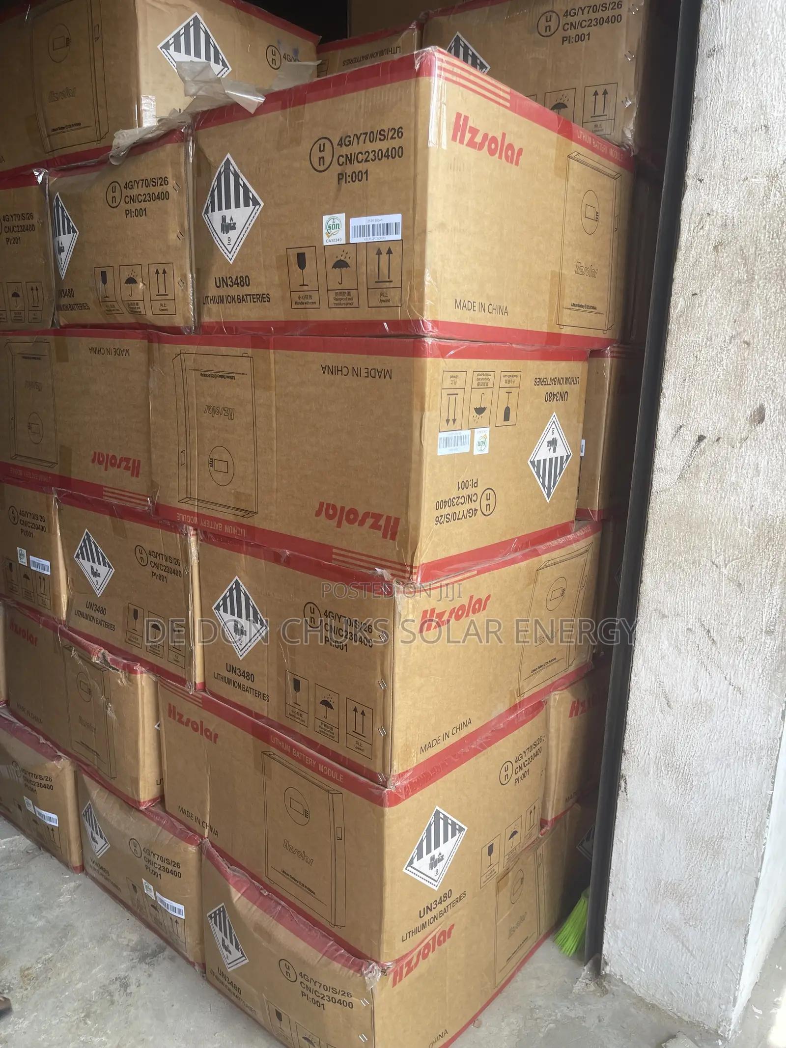 7.6kwh 25.6v Hz Solar Lithium Battery