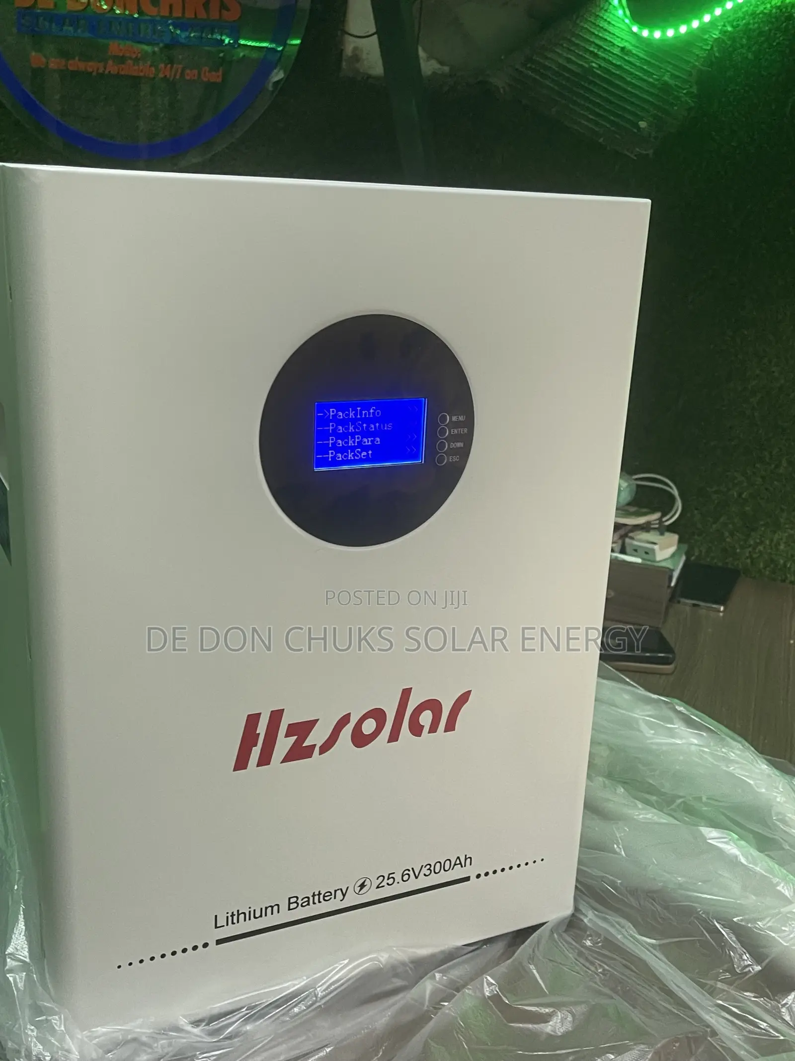 7.6kwh 25.6v Hz Lithium Battery