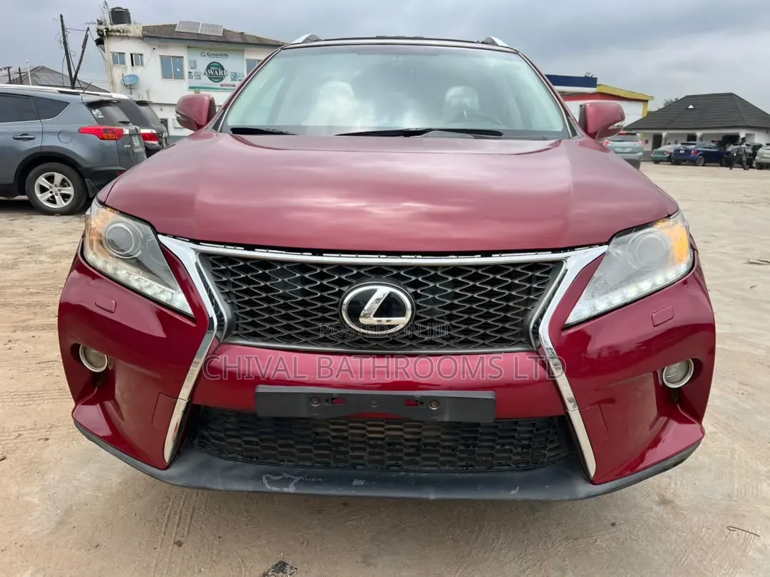 Lexus RX 2011 Red