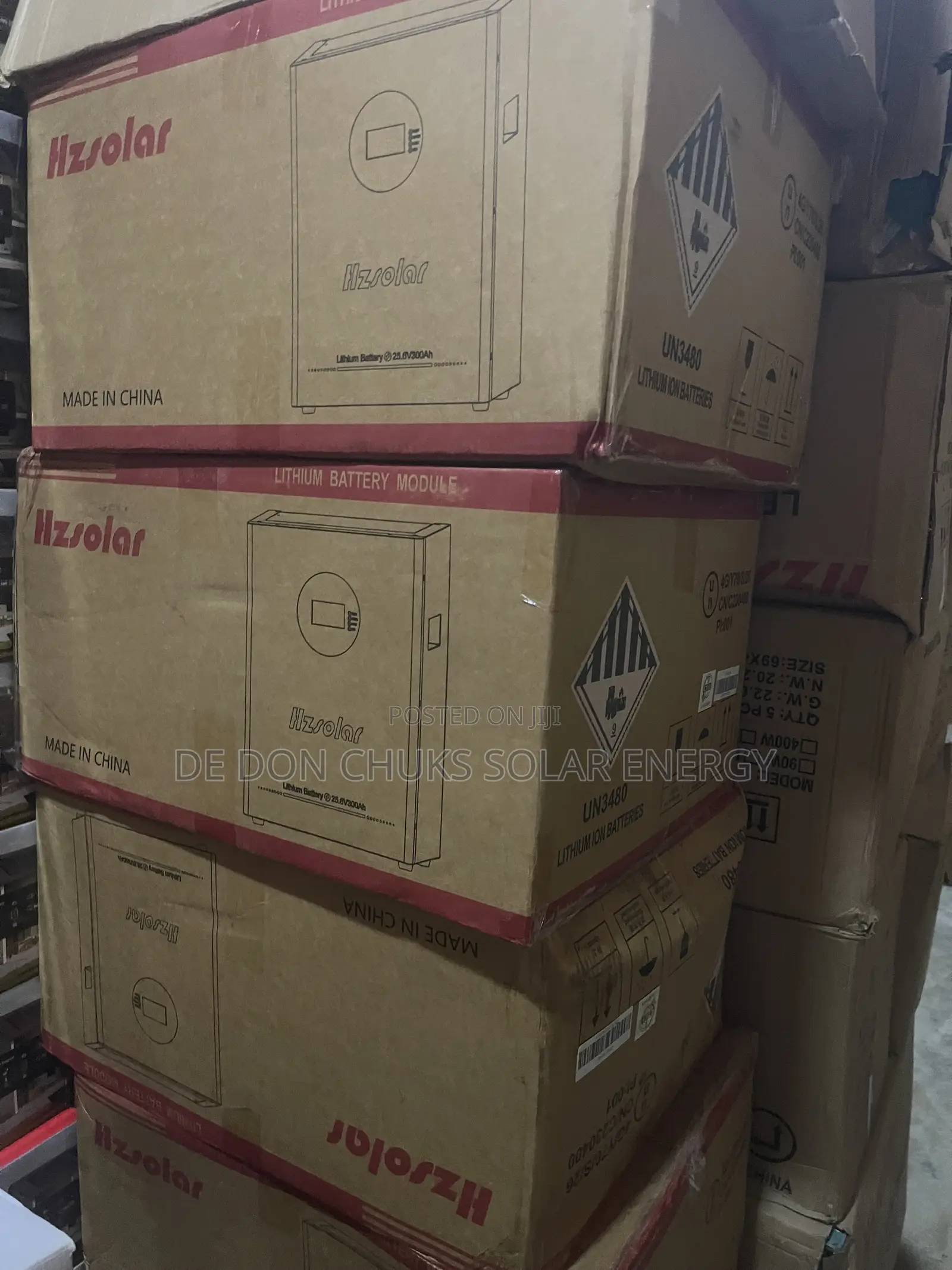 7.6kwh 25.6v Hz Solar Lithium Battery