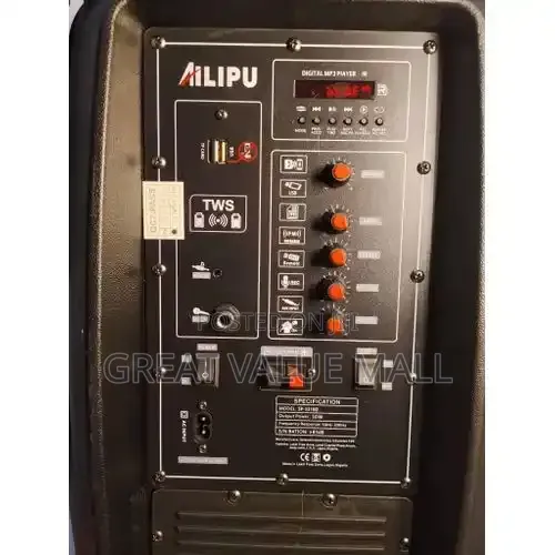 AILIPU 50000W 12 Inches Rechargeable PA System Speaker