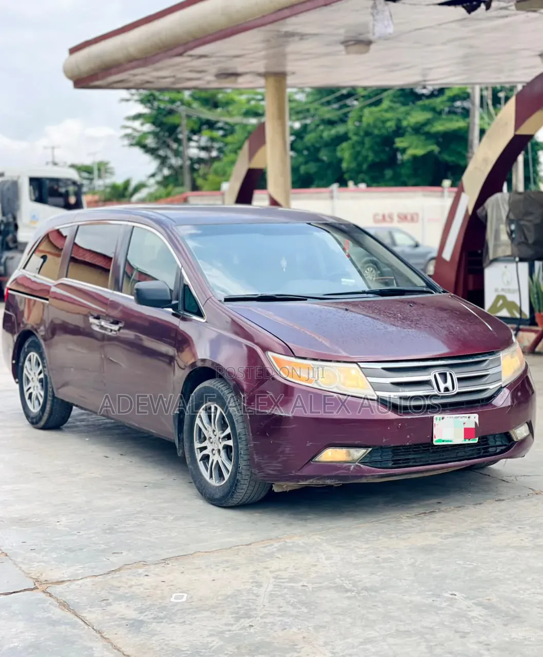 Honda Odyssey 2013 Burgundy
